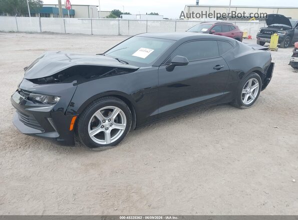 1G1FD1RS6G0148410 2016 CHEVROLET CAMARO Black Przód lewy