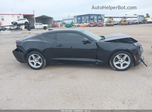 1G1FD1RS6G0148410 2016 CHEVROLET CAMARO Black Widok wnętrza z tyłu