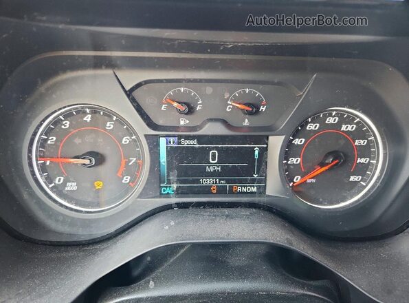 1G1FD1RS6G0159892 2016 CHEVROLET CAMARO Black Widok zestawu wskaźników