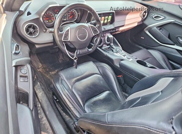 1G1FD1RS6G0159892 2016 CHEVROLET CAMARO Black Widok deski rozdzielczej