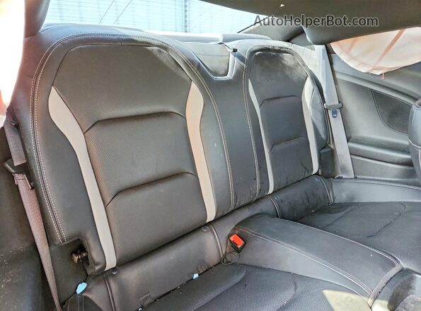 1G1FD1RS6M0102748 2021 CHEVROLET CAMARO Green Vista de los asientos traseros