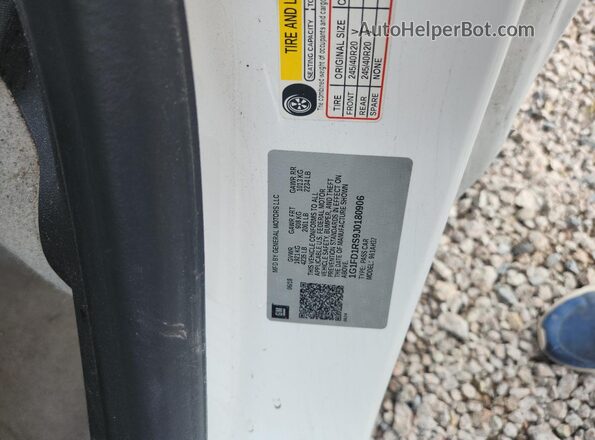 1G1FD1RS9J0180906 2018 CHEVROLET CAMARO White Շարժիչի բաժամունքի տեսք