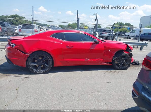 1G1FD1RS9M0140233 2021 CHEVROLET CAMARO Red Вид задньої частини салону
