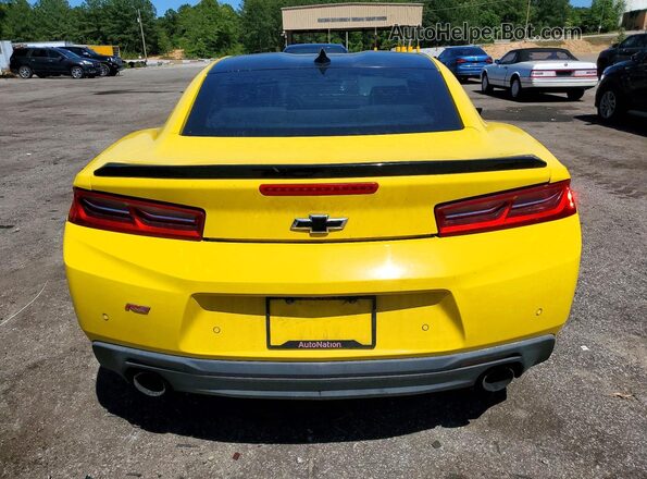 1G1FD1RX4G0186438 2016 CHEVROLET CAMARO Yellow Rear view