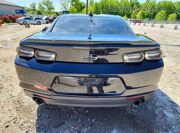 1G1FD1RX6N0105985 2022 CHEVROLET CAMARO Black Вид ззаду