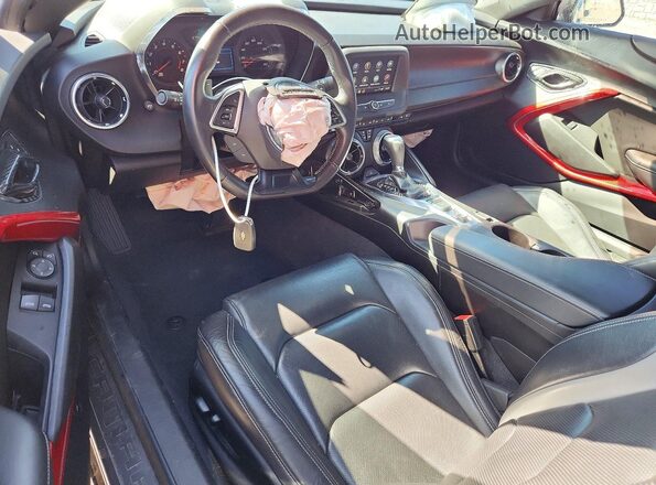 1G1FD1RX6N0105985 2022 CHEVROLET CAMARO Black Вид панелі приладів