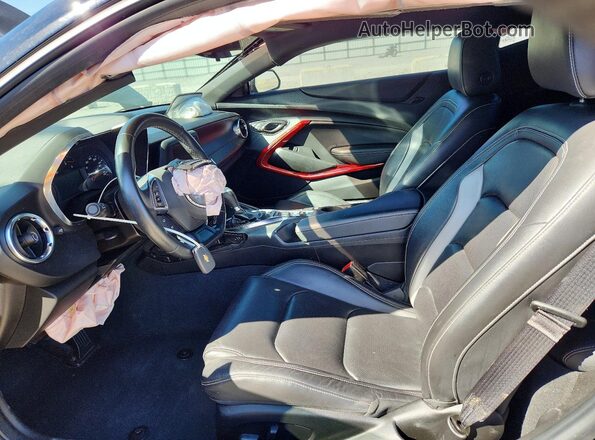 1G1FD1RX6N0105985 2022 CHEVROLET CAMARO Black Вид салону спереду
