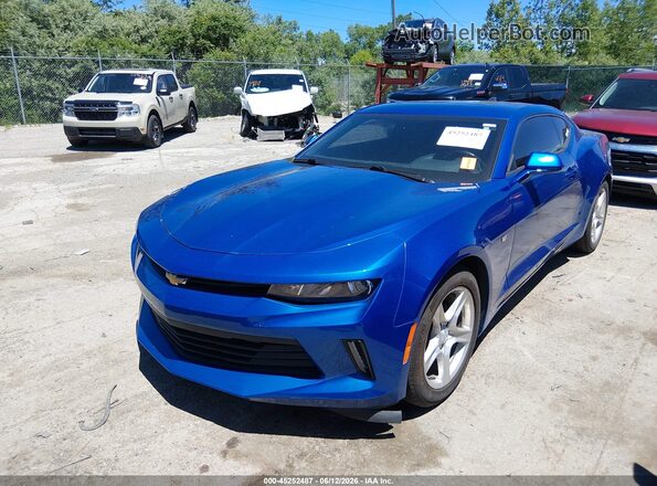 1G1FD1RXXH0167331 2017 CHEVROLET CAMARO Blue Przód lewy