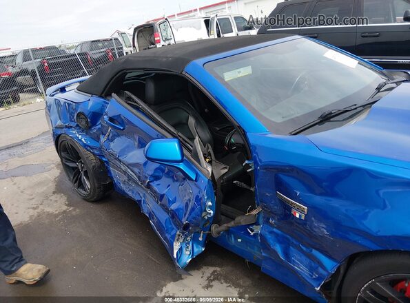 1G1FD3DS6H0109420 2017 CHEVROLET CAMARO Dark Blue Вид спереду