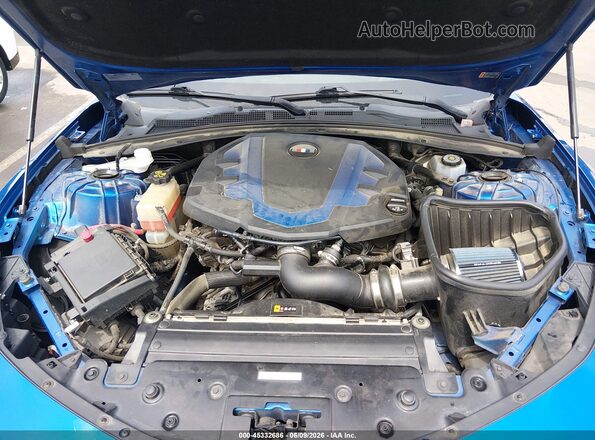 1G1FD3DS6H0109420 2017 CHEVROLET CAMARO Dark Blue Вид ззаду