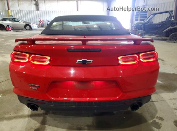 1G1FD3DS8K0155077 2019 CHEVROLET CAMARO Red Vista trasera