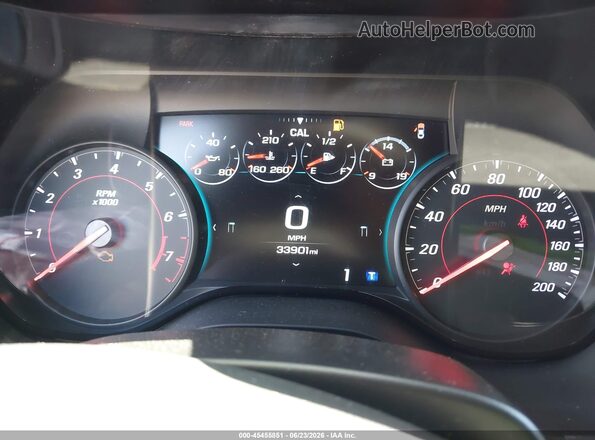 1G1FE1R73J0128079 2018 CHEVROLET CAMARO Red Հետևի նստատեղերի տեսք