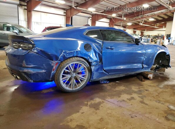 1G1FE1R73K0109906 2019 CHEVROLET CAMARO Blue Rear right