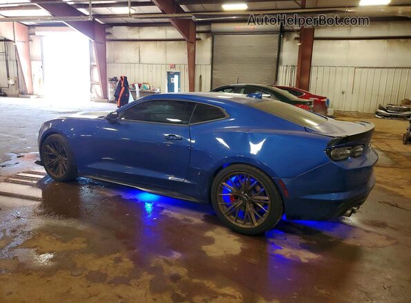 1G1FE1R73K0109906 2019 CHEVROLET CAMARO Blue Rear left