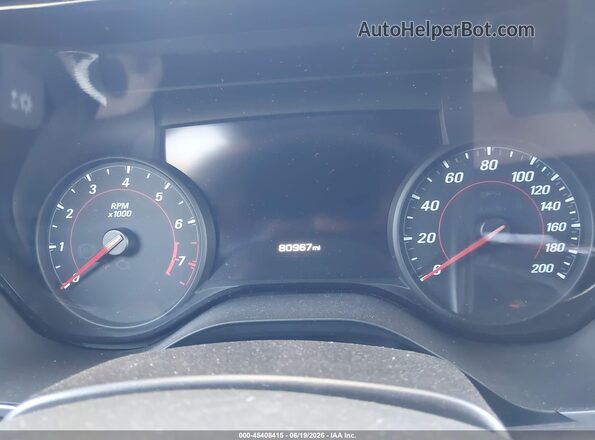 1G1FE1R73K0154750 2019 CHEVROLET CAMARO Silver Widok tylnych siedzeń