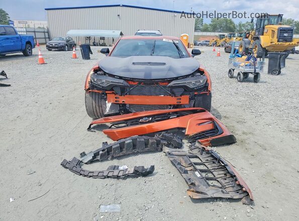 1G1FE1R74N0133202 2022 CHEVROLET CAMARO Orange Դիմացի տեսք
