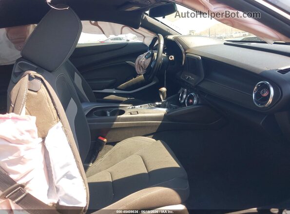 1G1FE1R79M0122095 2021 CHEVROLET CAMARO Black Front interior view