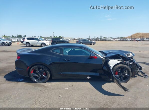 1G1FE1R79M0122095 2021 CHEVROLET CAMARO Black Rear interior view