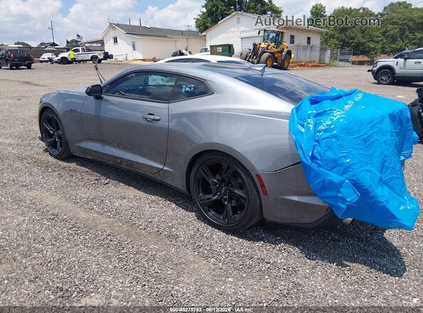 1G1FE1R79M0126177 2021 CHEVROLET CAMARO Gray Հետևի ձախ