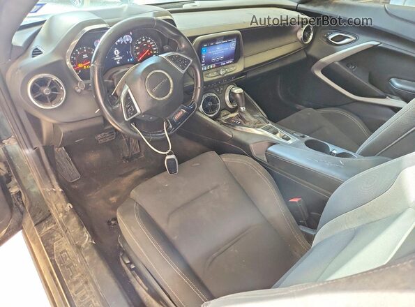 1G1FF1R71L0130848 2020 CHEVROLET CAMARO Зеленый Вид панели приборов