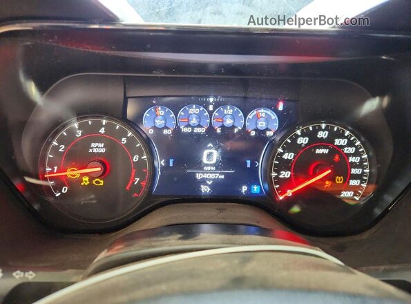 1G1FF1R71L0130848 2020 CHEVROLET CAMARO Зеленый Вид щитка приборов