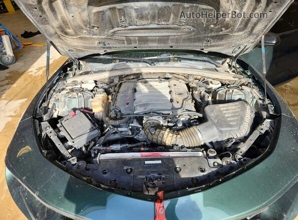 1G1FF1R71L0130848 2020 CHEVROLET CAMARO Зеленый Вид задней части салона