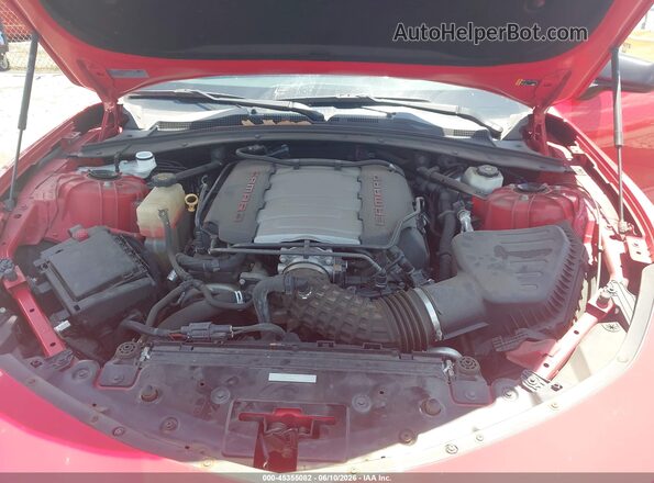 1G1FF1R72K0143641 2019 CHEVROLET CAMARO Red Հետևի տեսք