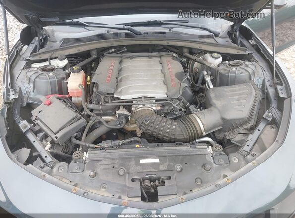 1G1FF1R72N0106819 2022 CHEVROLET CAMARO Gray Widok z tyłu