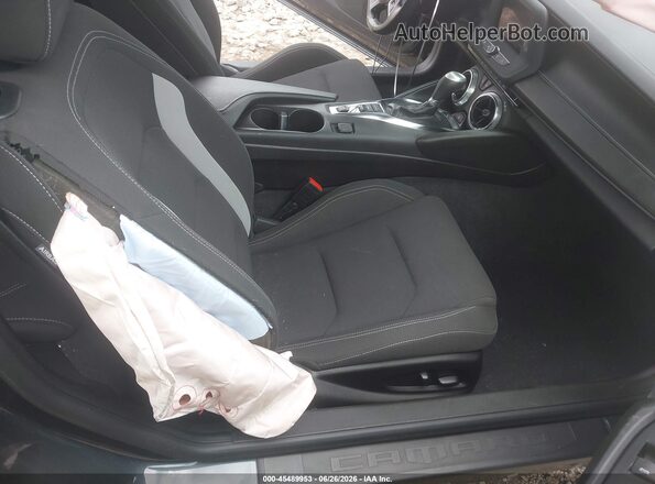1G1FF1R72N0106819 2022 CHEVROLET CAMARO Gray Widok wnętrza z przodu