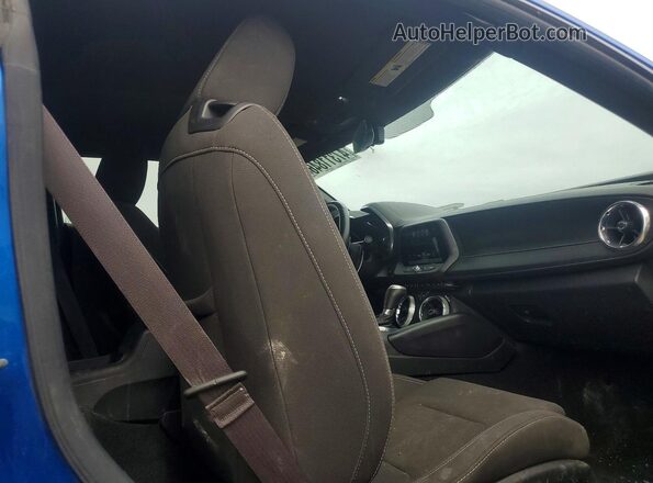 1G1FF1R74G0193335 2016 CHEVROLET CAMARO Blue Вид задніх сидінь