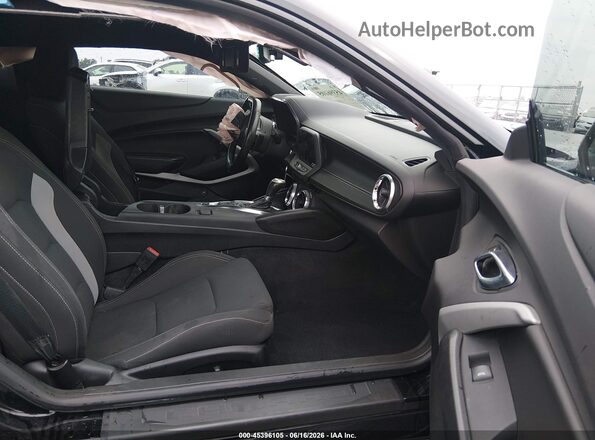 1G1FF1R74M0101314 2021 CHEVROLET CAMARO Black Front interior view