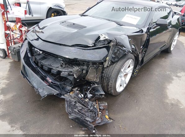 1G1FF1R74M0101314 2021 CHEVROLET CAMARO Black Front view