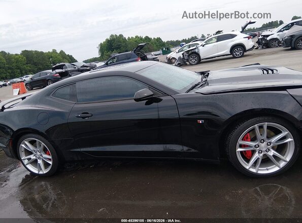 1G1FF1R74M0101314 2021 CHEVROLET CAMARO Black Rear interior view