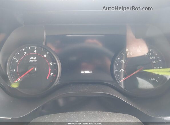 1G1FF1R74M0131879 2021 CHEVROLET CAMARO Gray უკანა სავარძლების ხედი