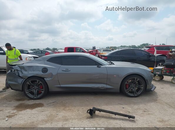 1G1FF1R74M0131879 2021 CHEVROLET CAMARO Gray ხელსაწყოთა პანელის ხედი