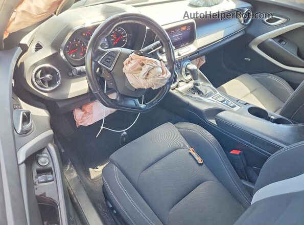 1G1FF1R77L0135987 2020 CHEVROLET CAMARO White Dashboard view