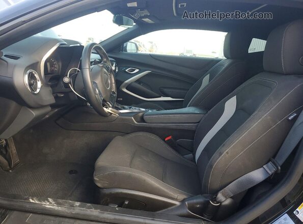 1G1FF1R78P0160421 2023 CHEVROLET CAMARO Black Vista interior delantera