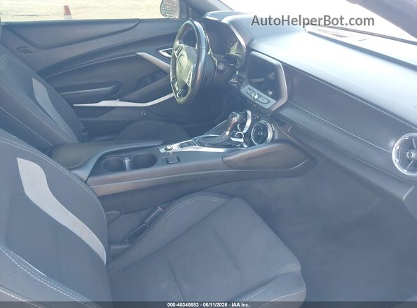 1G1FF1R79J0101384 2018 CHEVROLET CAMARO Silver Vista interior delantera