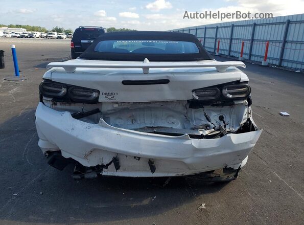 1G1FF3D72N0101025 2022 CHEVROLET CAMARO White უკანა ხედი