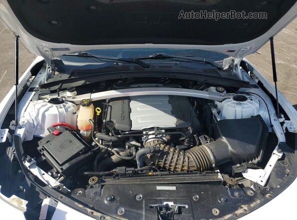1G1FF3D72N0101025 2022 CHEVROLET CAMARO White უკანა სალონის ხედი