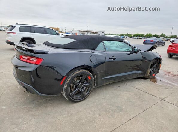 1G1FF3D73J0102565 2018 CHEVROLET CAMARO Black Rear right