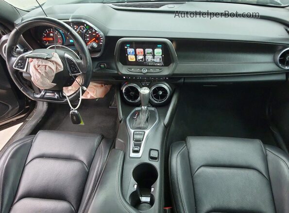 1G1FF3D73J0102565 2018 CHEVROLET CAMARO Black Dashboard view