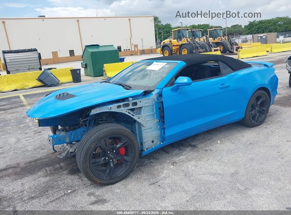 1G1FF3D73P0141441 2023 CHEVROLET CAMARO Blue Vista tres cuartos delantera izquierda
