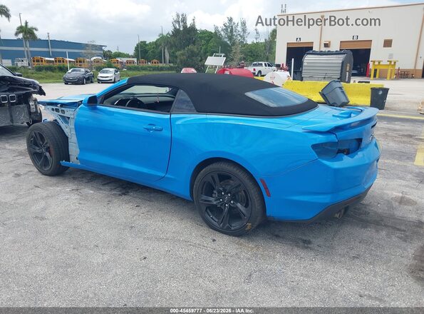 1G1FF3D73P0141441 2023 CHEVROLET CAMARO Blue Trasero izquierdo