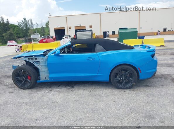 1G1FF3D73P0141441 2023 CHEVROLET CAMARO Blue Vista interior trasera