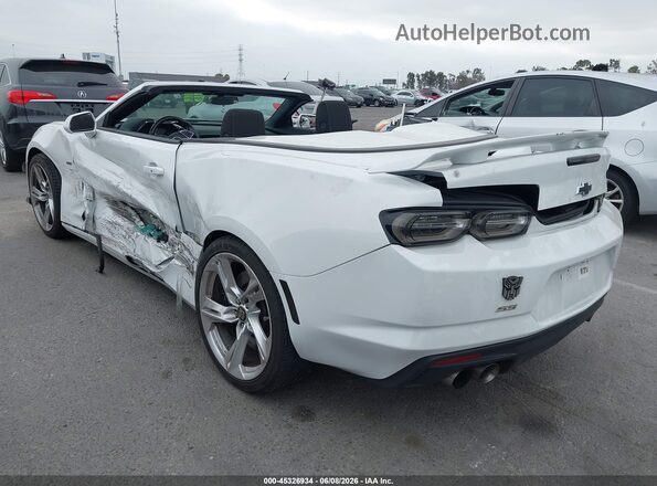 1G1FF3D75P0158242 2023 CHEVROLET CAMARO White Trasero izquierdo
