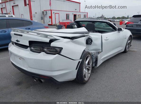 1G1FF3D75P0158242 2023 CHEVROLET CAMARO White Trasero derecho