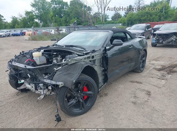 1G1FF3D77R0110633 2024 CHEVROLET CAMARO Черный Передняя левая четверть