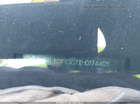 1G1FF3D78H0174405 2017 CHEVROLET CAMARO Gray Շարժիչի բաժամունքի տեսք