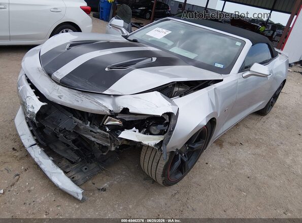 1G1FF3D79H0174008 2017 CHEVROLET CAMARO Серебряный Передняя левая четверть